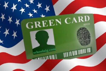 La carte verte obtenue par loterie